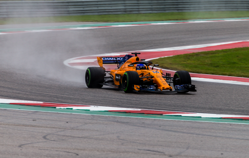 Illustration for article titled Here's All The Action From Friday At The U.S. Grand Prix